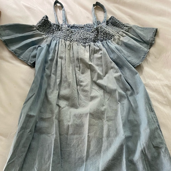 Denim style dress - Picture 1 of 4